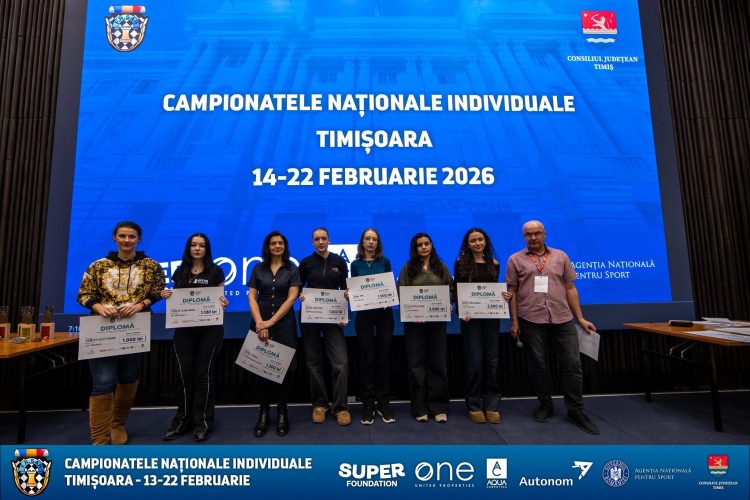 Șah. Băimăreanca Sara Șunea, performanță remarcabilă la Campionatul Național pentru Senioare