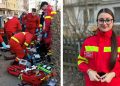 Eroina zilei: Bărbat salvat de reacția rapidă a unei voluntare ISU