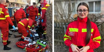 Eroina zilei: Bărbat salvat de reacția rapidă a unei voluntare ISU