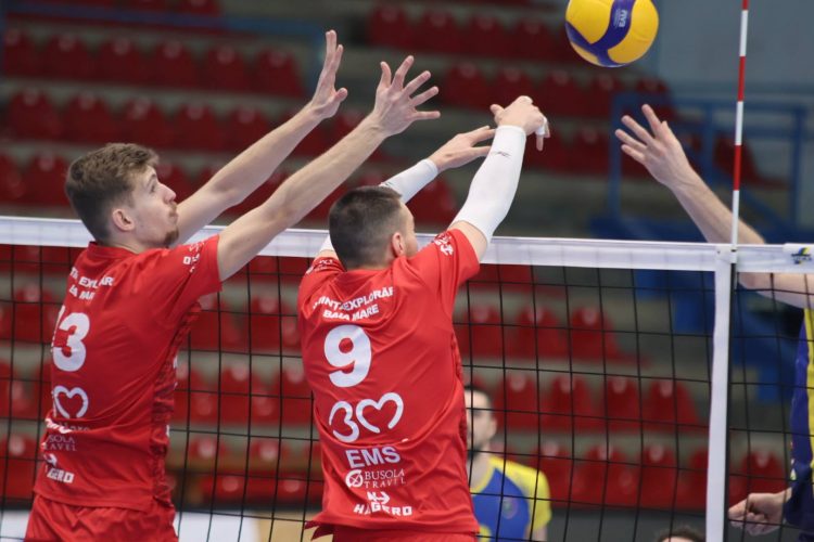 Volei. Corona Brașov a învins Știința Explorări Baia Mare pentru a doua oară în trei zile