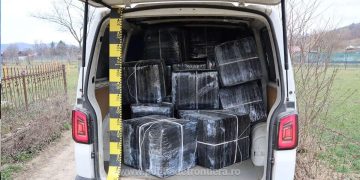 Captură importantă de țigări de contrabandă la Sighetu Marmației: șofer arestat preventiv
