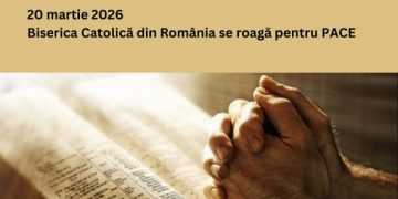 Un lanț de rugăciune unește Europa. Astăzi, în România, biserica catolică se roagă pentru pace
