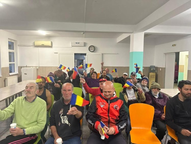 Seară plină de voie bună la Azilul de Noapte din Baia Mare