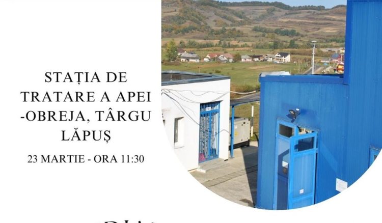 Ziua Mondială a Apei, marcată la Stația Obreja din Târgu Lăpuș