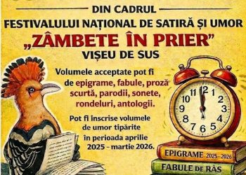 Ultimele zile pentru înscriere la concursul de volume din cadrul Festivalului „Zâmbete în Prier”
