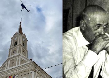 Controverse la Sângeorz-Băi după înlocuirea crucii de pe o biserică