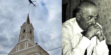 Controverse la Sângeorz-Băi după înlocuirea crucii de pe o biserică