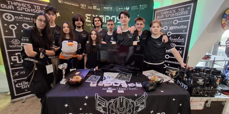 EXOROS: Din subsolul liceului la calificarea națională în robotică