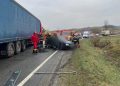 Teribil accident în Cluj. Cinci bărbați încarcerați, s-a solicitat elicopterul SMURD