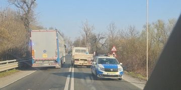 Accident rutier în zona Pădurea Stejarul