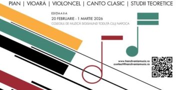 Distincții remarcabile pentru elevii Colegiului de Arte la Concursul de Interpretare Muzicală „Transilvania”, desfășurat la Cluj-Napoca