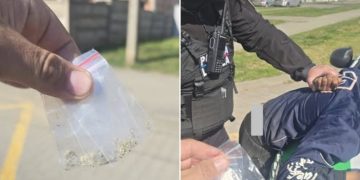 Semnal de alarmă. Tânăr prins cu substanțe suspecte pe o stradă din Baia Mare