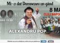 Maramureșul răsună la Cluj-Napoca: Alexandru Pop, spectacol emoționant la Casa Studenților