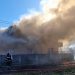 Gospodărie afectată de incendiu în Șurdești, trei anexe și acoperișul casei distruse, două animale moarte