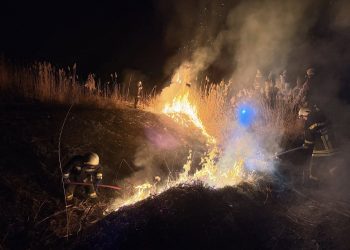 Mai multe focare de incendiu, lichidate de pompierii voluntari din Târgu Lăpuș și Lăpuș