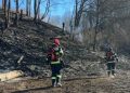 Pompierii din Târgu Lăpuș intervin din nou la Breaza pentru lichidarea ultimelor focare