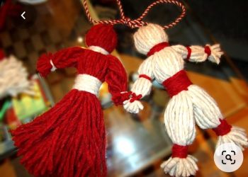 Atelier de confecționat mărțișoare pentru părinți și bunici, organizat la Parohia Ortodoxă Săcălășeni