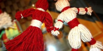 Atelier de confecționat mărțișoare pentru părinți și bunici, organizat la Parohia Ortodoxă Săcălășeni