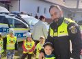 Polițiștii din Vișeu de Sus, lecții de siguranță pentru cei mici