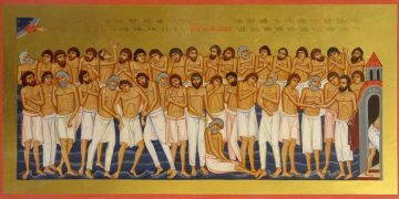 9 martie – Sărbătoarea Sf. 40 de Mucenici din Sevastia