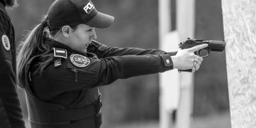 Competiție de tragere pentru polițiștii din Maramureș. Cine sunt câștigătorii – galerie foto