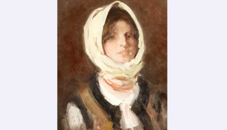 Tablou de Nicolae Grigorescu, adjudecat la preț record: „Țărăncuță din Rucăr” a depășit de aproape trei ori estimarea inițială