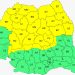 COD GALBEN de vânt puternic în nordul țării: Maramureșul, printre cele mai afectate zone