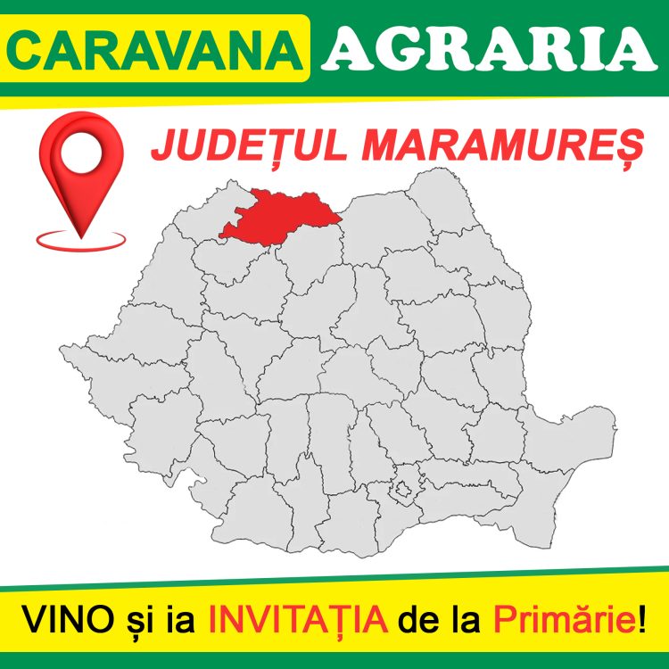 Caravana Agraria ajunge în Maramureș: invitații gratuite pentru expoziție