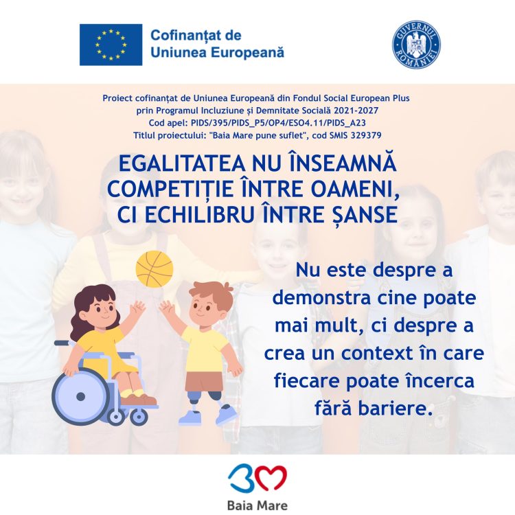 „Baia Mare pune suflet”: proiect de milioane pentru sprijinirea comunității și promovarea echității sociale