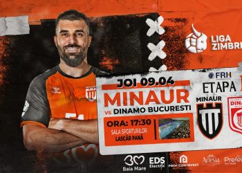 CS Minaur Baia Mare se pregătește pentru meciul cu Dinamo București în Liga Zimbrilor