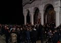 Slujba de Înviere și Sfânta Liturghie în noaptea de Paști, la Mănăstirea „Sfânta Ana” Rohia