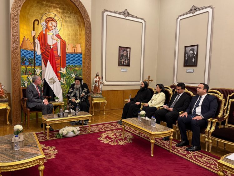 Vizita Principelui Radu în Egipt: întâlnire cu Papa Tawadros al II-lea la Biserica Coptă