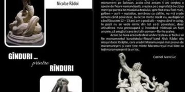 Lansare de carte la Sighetu Marmației – „Gânduri… printre rânduri”, semnată de Nicolae Rădoi
