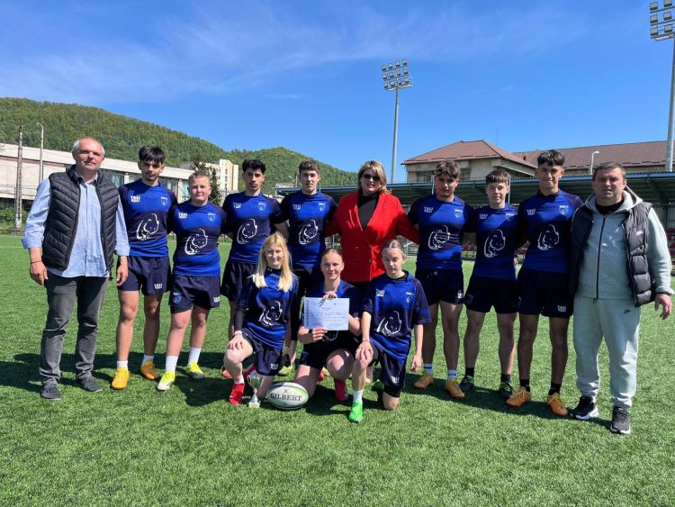 Calificare la etapa națională pentru echipa de rugby a LPS structura Colegiul Tehnic „Aurel Vlaicu” Baia Mare