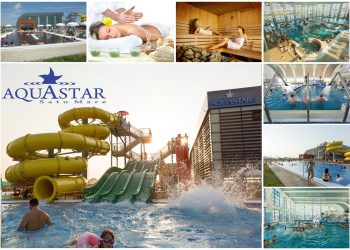 Sezon estival deschis mai devreme la Aquastar Satu Mare: piscinele exterioare și toboganele se redeschid din 30 aprilie