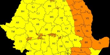 Vânt puternic în Maramureș – Avertizare COD GALBEN Galben emisă de ANM pentru 26 aprilie