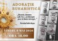 Adorație Euharistică la Sighet – Rugăciune pentru pace și în memoria Episcopilor Martiri