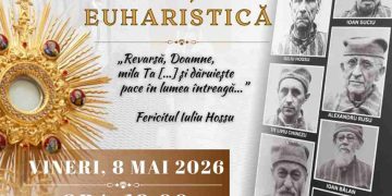 Adorație Euharistică la Sighet – Rugăciune pentru pace și în memoria Episcopilor Martiri