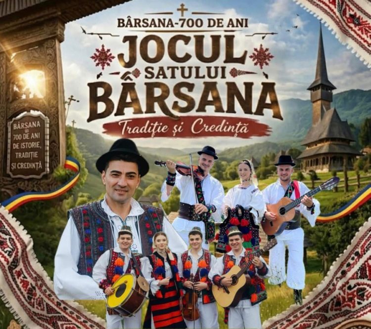 „Jocul Satului” – Eveniment folcloric special la Bârsana, în anul aniversar de 700 de ani