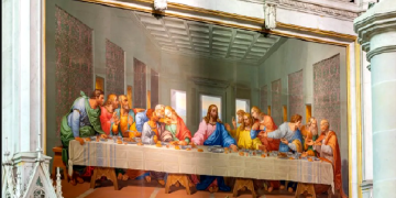 Detalii inedite din „Cina cea de Taină”: stampă rară, scoasă la lumină de Muzeul Brukenthal