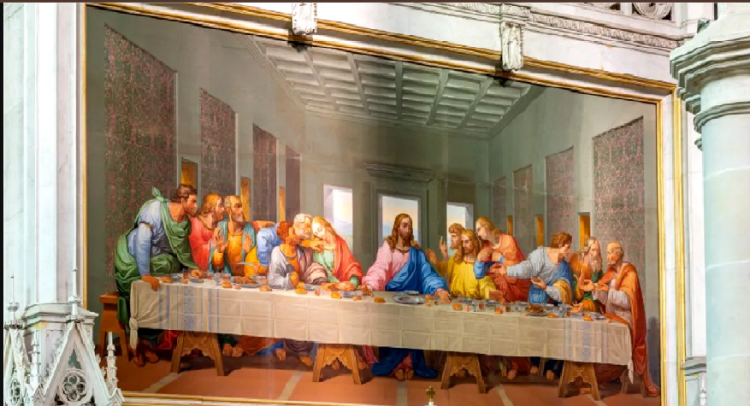 Detalii inedite din „Cina cea de Taină”: stampă rară, scoasă la lumină de Muzeul Brukenthal