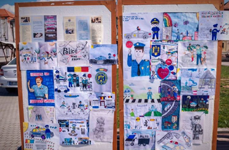Polițiștii văzuți prin ochii copiilor: curaj, bunătate și devotament