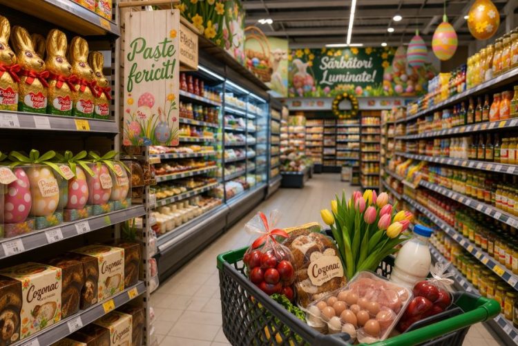 Programul supermarketurilor de Paște
