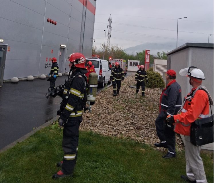 Explozie la un operator economic din Baia Mare, o persoană rănită