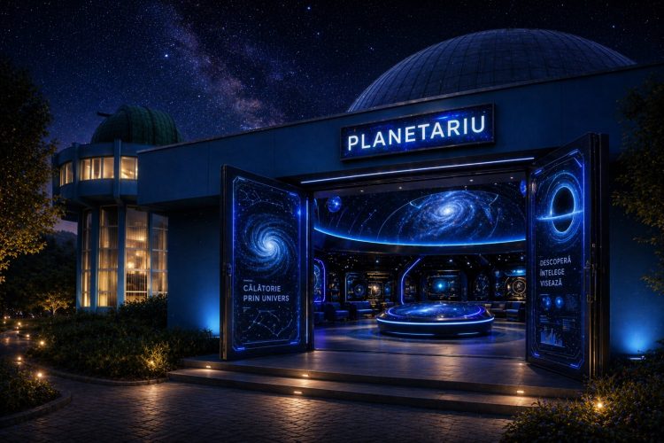 25 aprilie –  Ziua Astronomiei la Planetariu – o călătorie prin Univers, între știință și spectacol