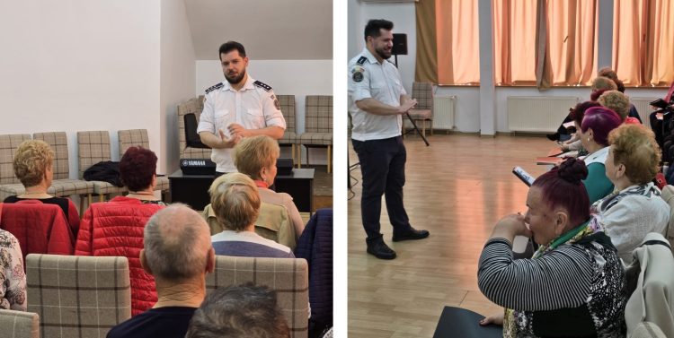 Campanie preventivă înainte de Paști derulată de IPJ Maramureș la Centrul Caspev
