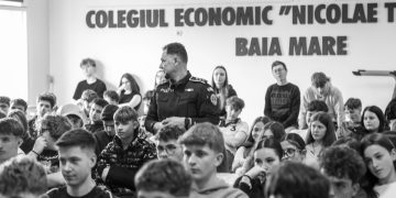 Cariera de polițist, prezentată tinerilor la Colegiul „Nicolae Titulescu”