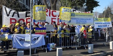 Protest al profesorilor astăzi, 28 aprilie, în fața Ministerului Educației. Sindicatele anunță grevă generală în mai