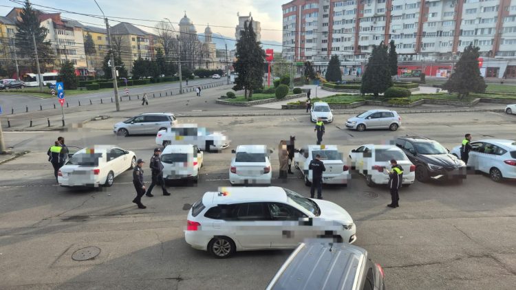 Razie în zona Gării din Baia Mare – Taximetriști și firme verificate, bani nefiscalizați confiscați