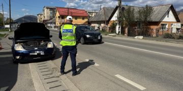 Verificări tehnice în trafic – Polițiștii din Baia Sprie intensifică controalele